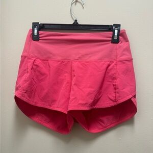 Lululemon Athletica Coral Athletic Shorts